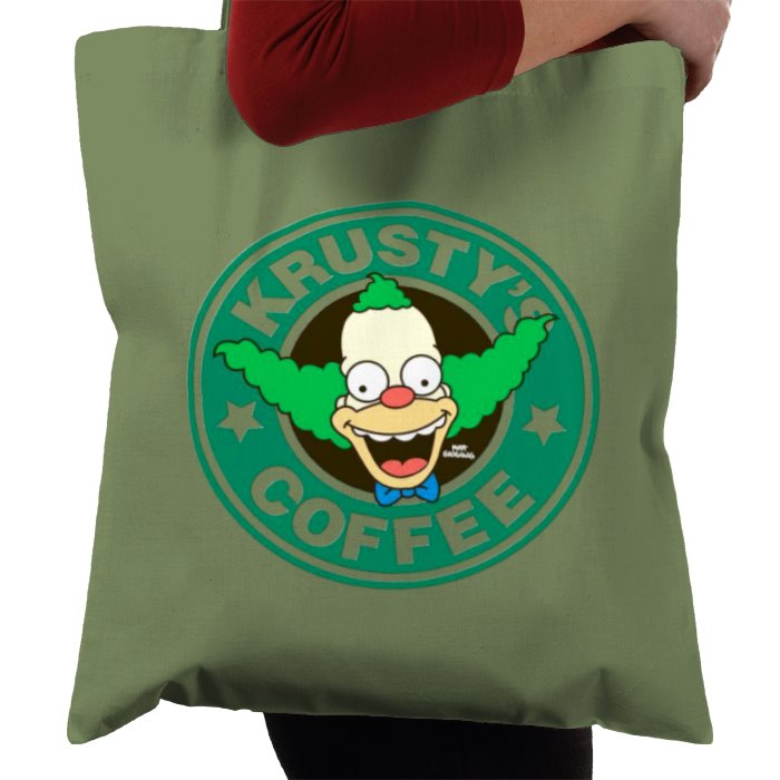 The Simpsons - Krusty's Coffee Tote Bag