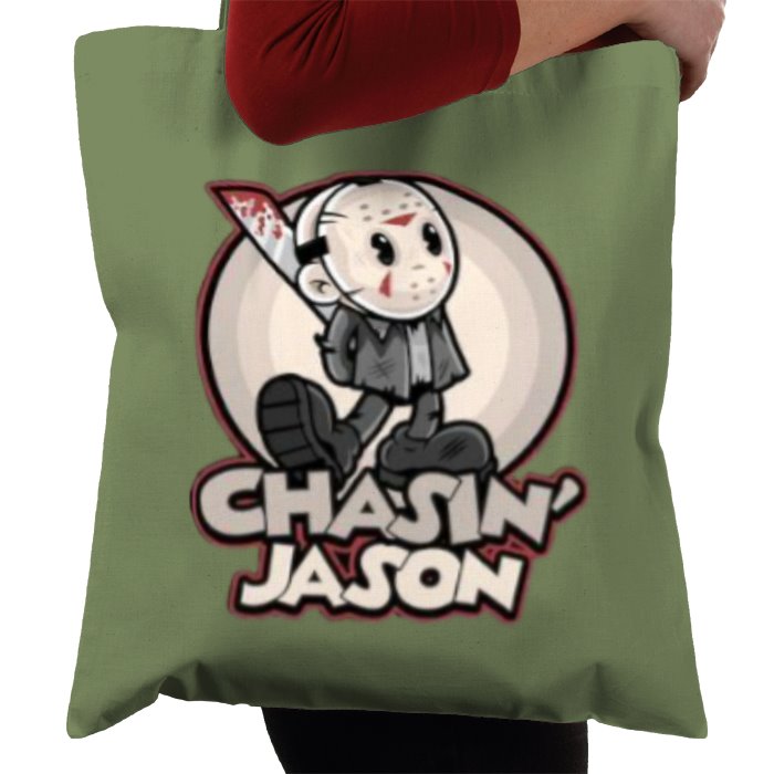 Looney Tunes & Friday 13th - Chasin Jason Tote Bag