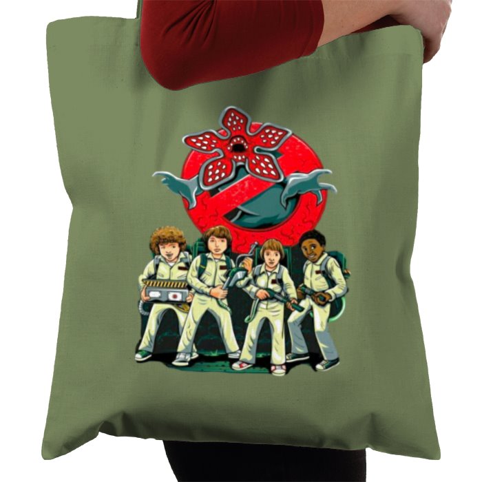 Stranger Things & Ghostbusters - Stranger Busters Tote Bag