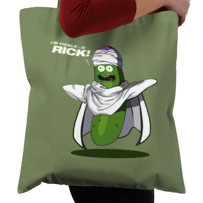 Rick & Morty & Dragonball Z - Piccallo Rick v2 Tote Bag