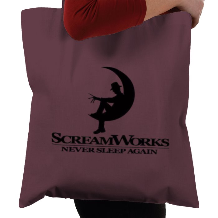 A Nightmare On Elm Street & DreamWorks - ScreamWorks Tote Bag