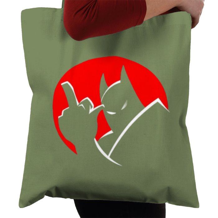 Batman - Rude Logo Tote Bag