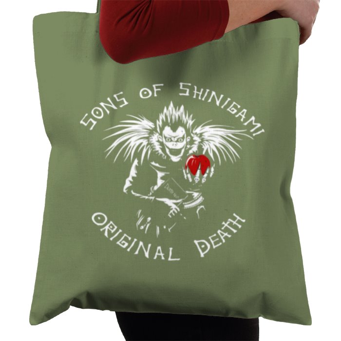 Death Note & Sons Of Anarchy - Sons Of Shinigami Tote Bag