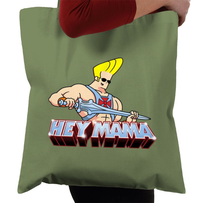 Johnny Bravo & He-Man - Hey Mama Tote Bag