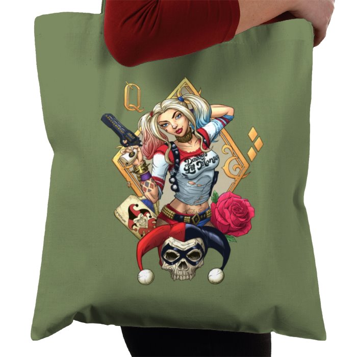 Batman - Harley Quin Card Tote Bag