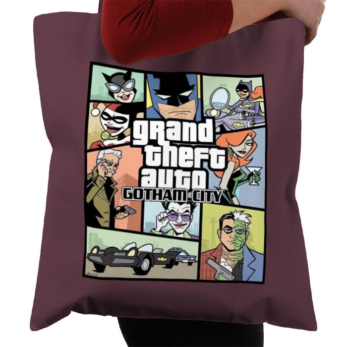 Batman & Grand Theft Auto - Grand Theft Auto Gotham Tote Bag