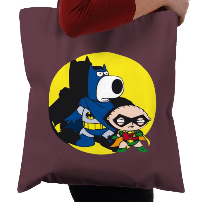 Family Guy & Batman - Batman & Robin Tote Bag