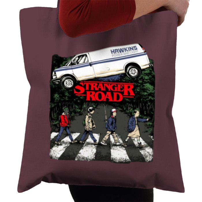 Stranger Things & The Beatles - Abbey Road Tote Bag