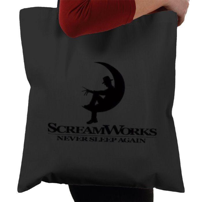 A Nightmare On Elm Street & DreamWorks - ScreamWorks Tote Bag