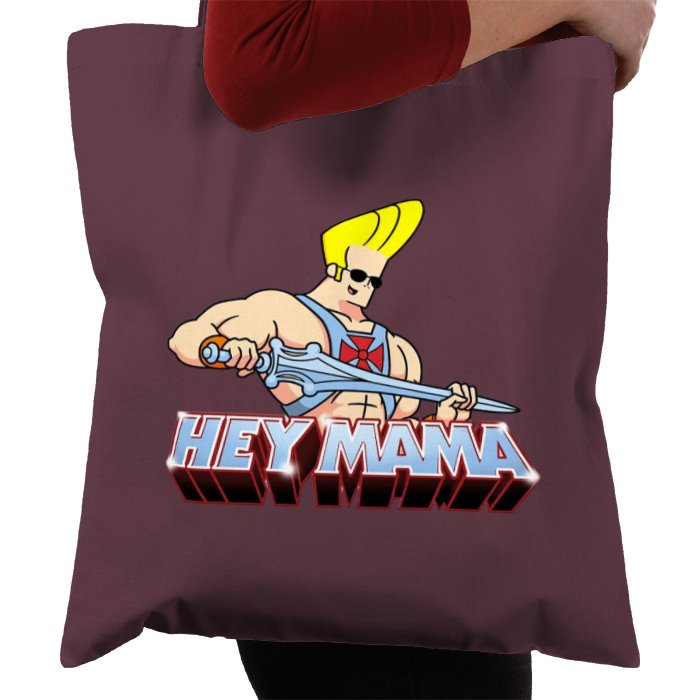 Johnny Bravo & He-Man - Hey Mama Tote Bag