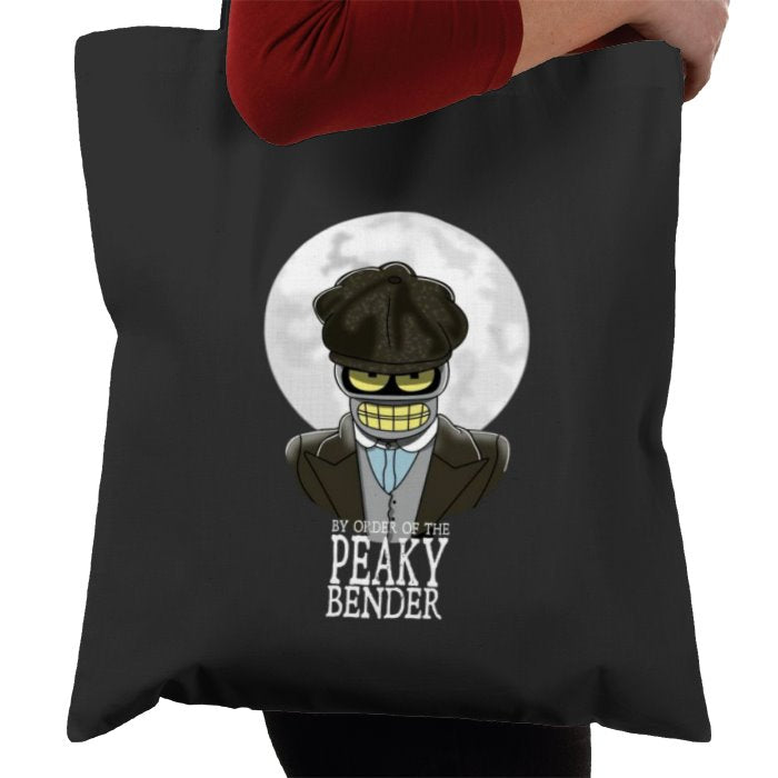 Futurama & Peaky Blinders - Peaky Benders Tote Bag