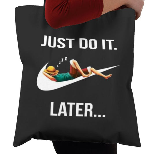 One Piece & Nike - Just Do It Later Tote Bag