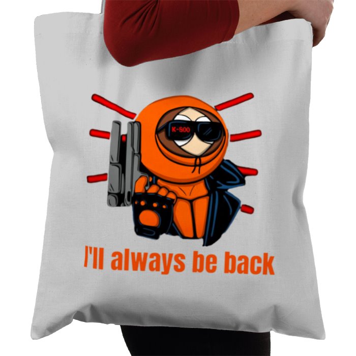 South Park & Terminator - I'll Always Be Back Tote Bag