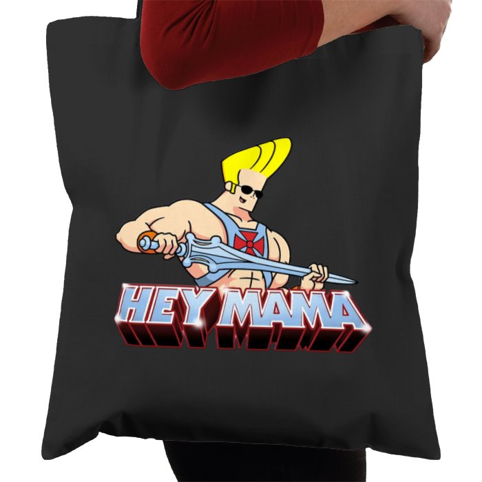 Johnny Bravo & He-Man - Hey Mama Tote Bag