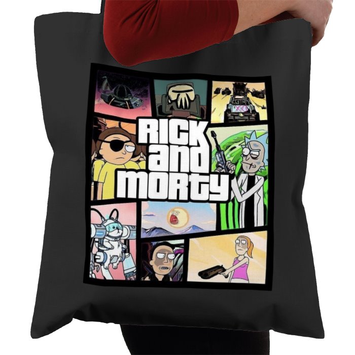 Rick & Morty & Grand Theft Auto - Grand Theft Auto Style Bag