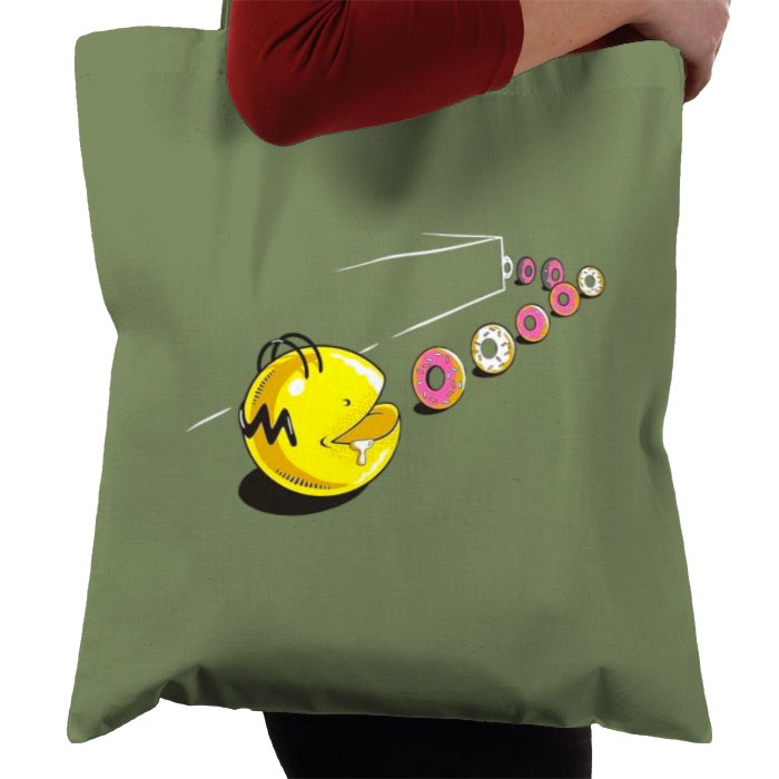 Pacman & The Simpsons - Simpsons Crossover Tote Bag