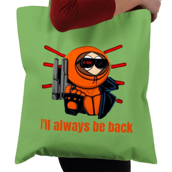 South Park & Terminator - I'll Always Be Back Tote Bag