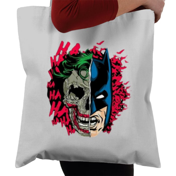 Batman - 2 Faces Of Gotham Tote Bag