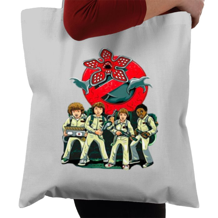 Stranger Things & Ghostbusters - Stranger Busters Tote Bag