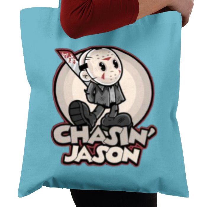 Looney Tunes & Friday 13th - Chasin Jason Tote Bag
