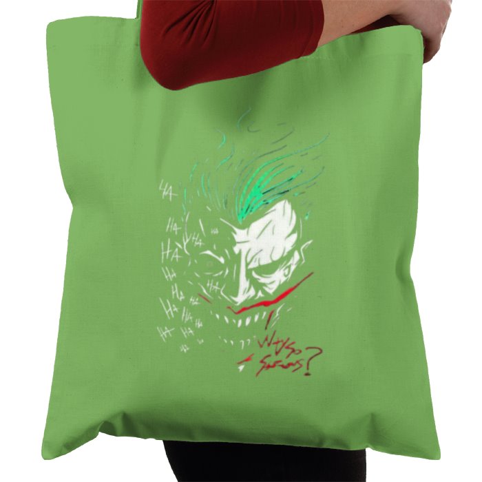 Batman - Joker's Why So Serious Tote Bag