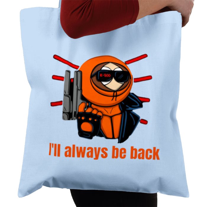 South Park & Terminator - I'll Always Be Back Tote Bag