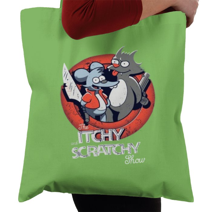 The Simpsons - The Itchy & Scratchy Show Tote Bag