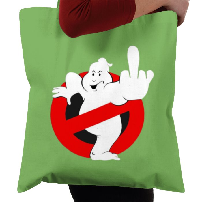 Ghostbusters - Rude Logo Tote Bag