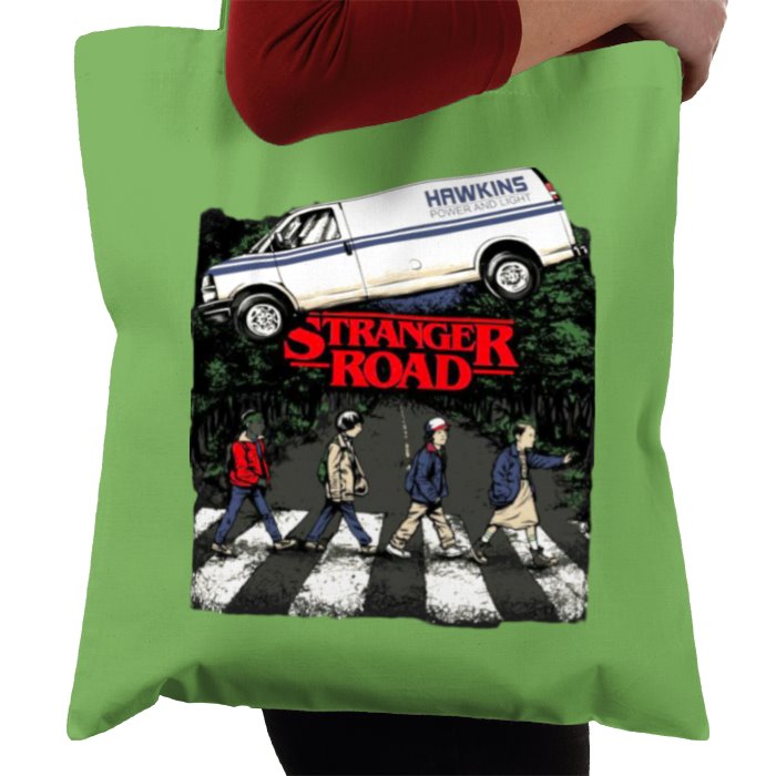 Stranger Things & The Beatles - Abbey Road Tote Bag