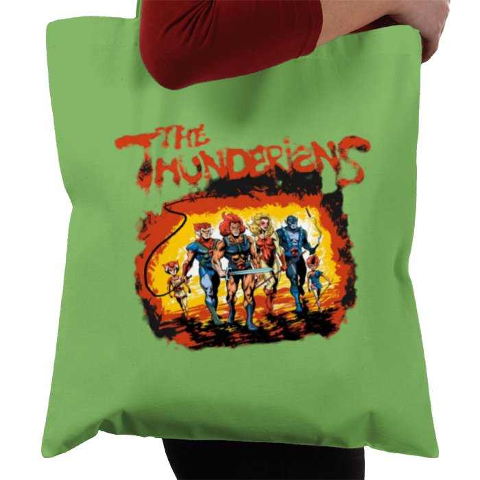 Thundercats & The Warriors - The Thundarians Tote Bag