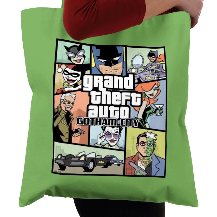 Batman & Grand Theft Auto - Grand Theft Auto Gotham Tote Bag