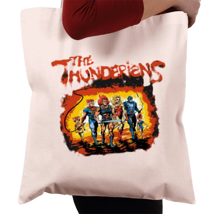 Thundercats & The Warriors - The Thundarians Tote Bag