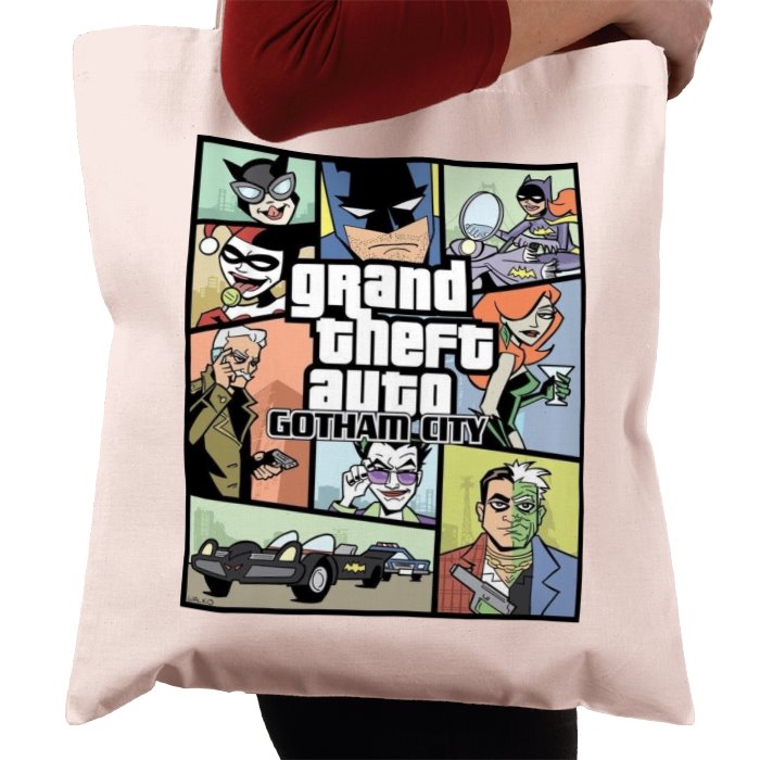 Batman & Grand Theft Auto - Grand Theft Auto Gotham Tote Bag