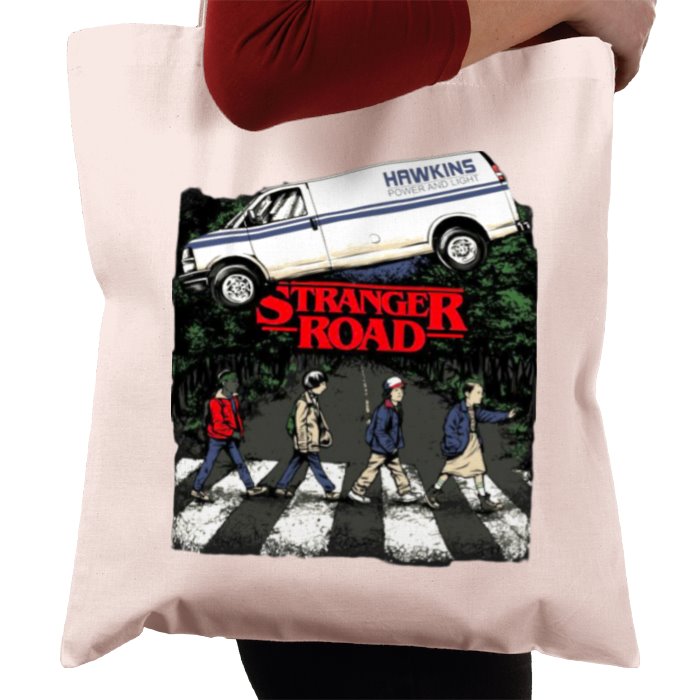 Stranger Things & The Beatles - Abbey Road Tote Bag