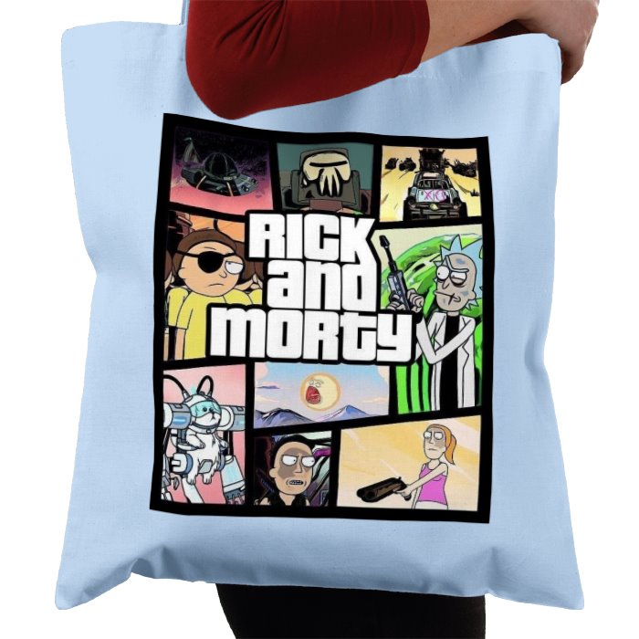 Rick & Morty & Grand Theft Auto - Grand Theft Auto Style Bag