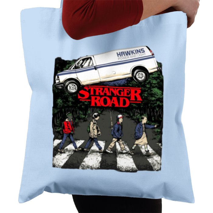 Stranger Things & The Beatles - Abbey Road Tote Bag