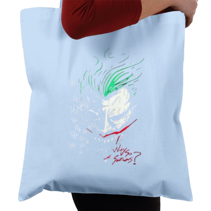 Batman - Joker's Why So Serious Tote Bag