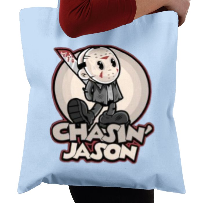 Looney Tunes & Friday 13th - Chasin Jason Tote Bag