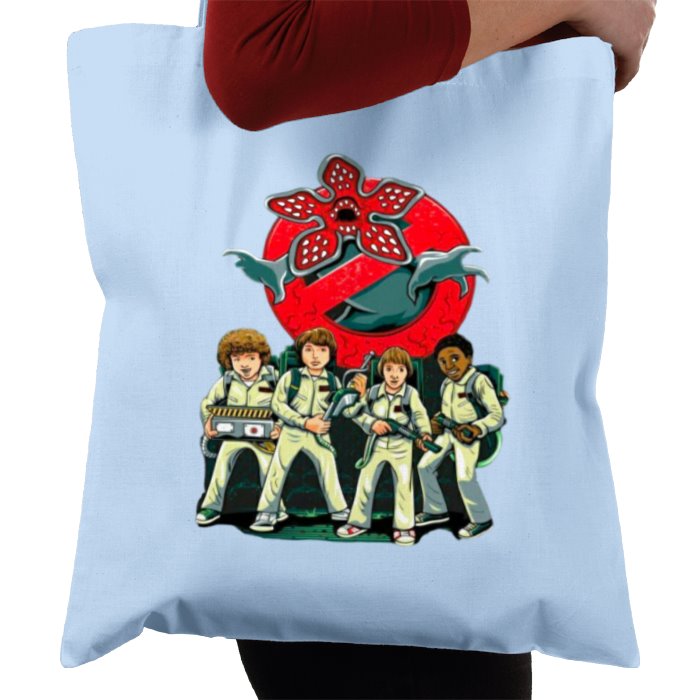 Stranger Things & Ghostbusters - Stranger Busters Tote Bag