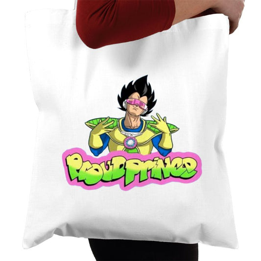 Dragonball Z & The Fresh Prince Of Bel Air - Proud Prince Tote Bag