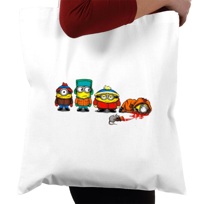 Minions & South Park - Oh My God! They Killed Kevin Tote Bag