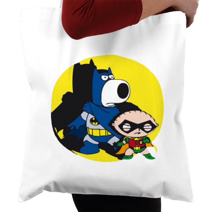 Family Guy & Batman - Batman & Robin Tote Bag