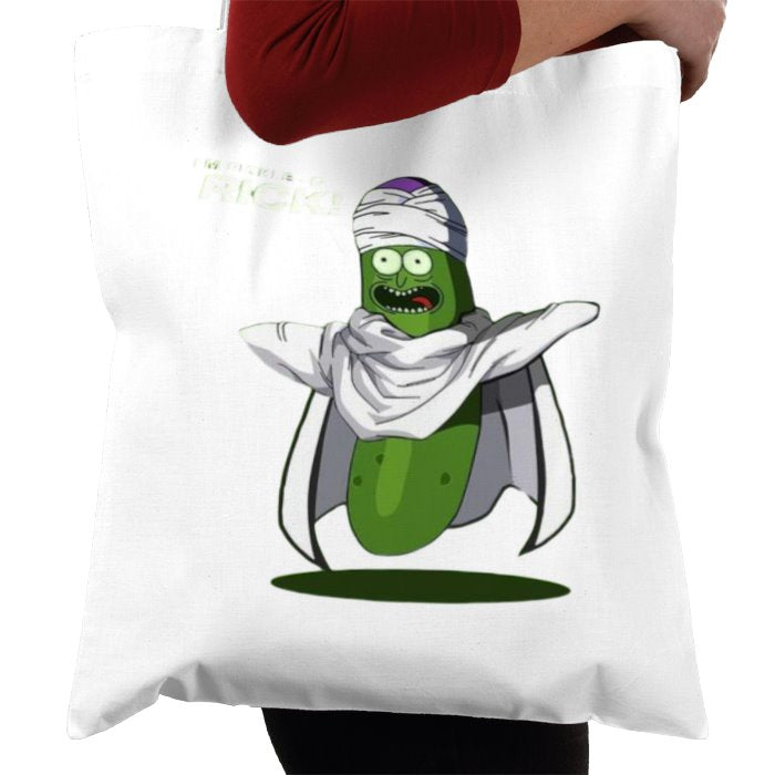 Rick & Morty & Dragonball Z - Piccallo Rick v2 Tote Bag