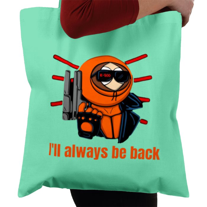 South Park & Terminator - I'll Always Be Back Tote Bag