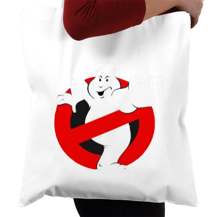 Ghostbusters - Rude Logo Tote Bag