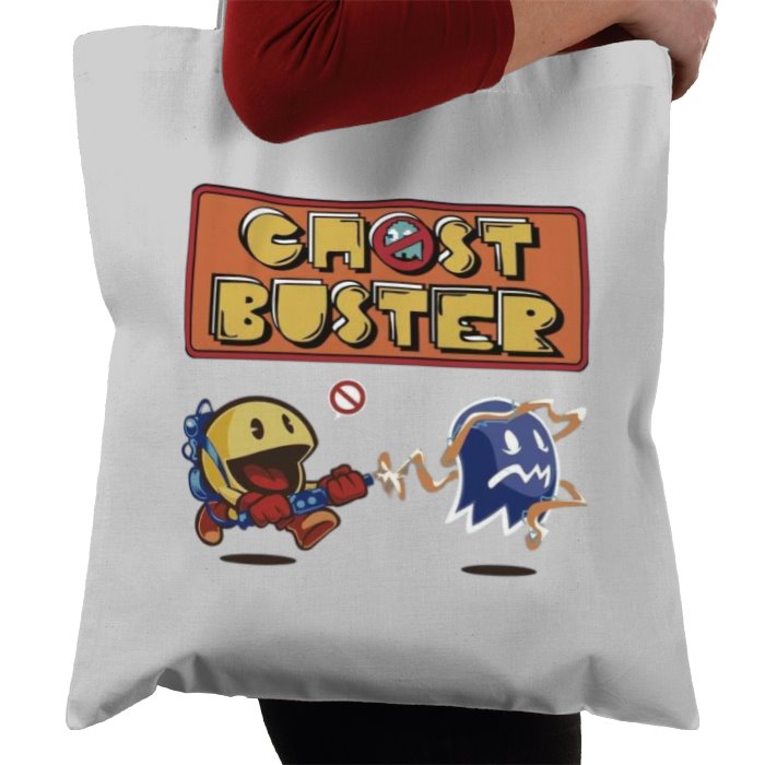 Pacman & Ghostbusters - Ghost Buster Tote Bag