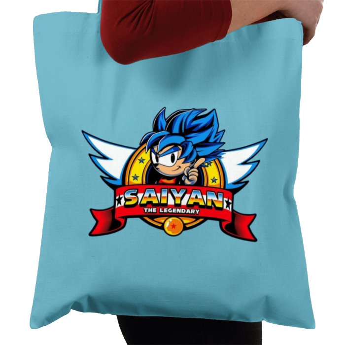 Sonic & Dragonball Z - Sonic The Saiyan Tote Bag