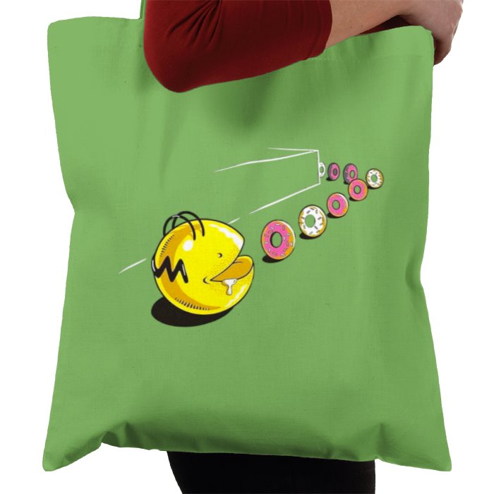 Pacman & The Simpsons - Simpsons Crossover Tote Bag