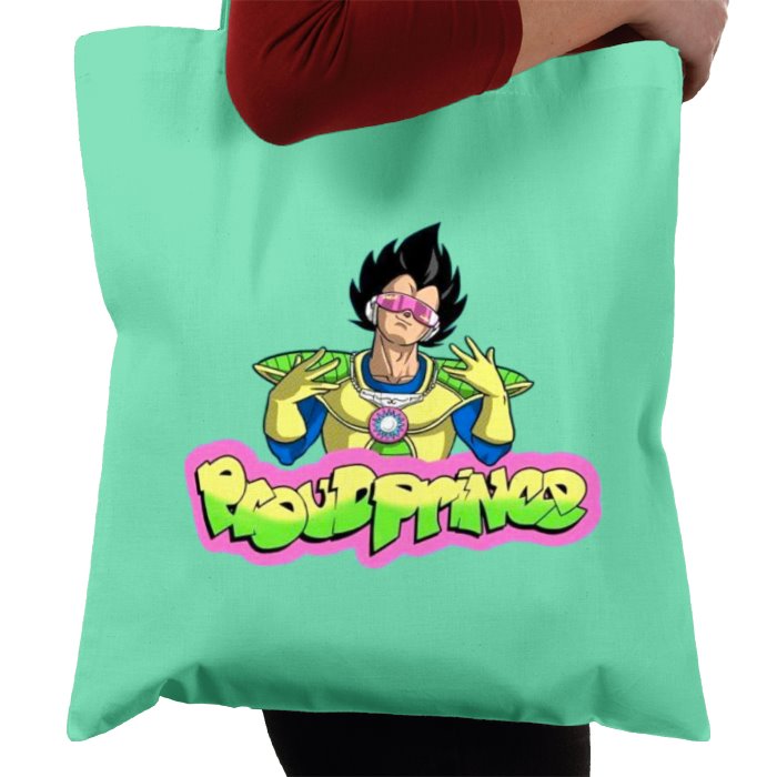 Dragonball Z & The Fresh Prince Of Bel Air - Proud Prince Tote Bag