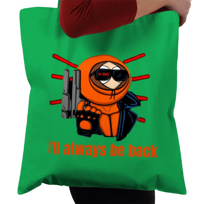 South Park & Terminator - I'll Always Be Back Tote Bag